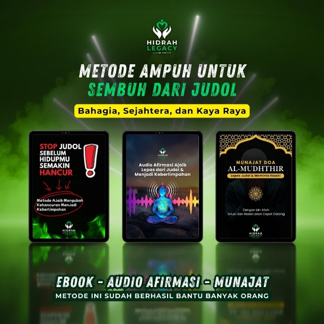 Metode Ampuh Sembuh dari Judol + BONUS MCO (Mesin Cuan Online 40+ Video Premium)