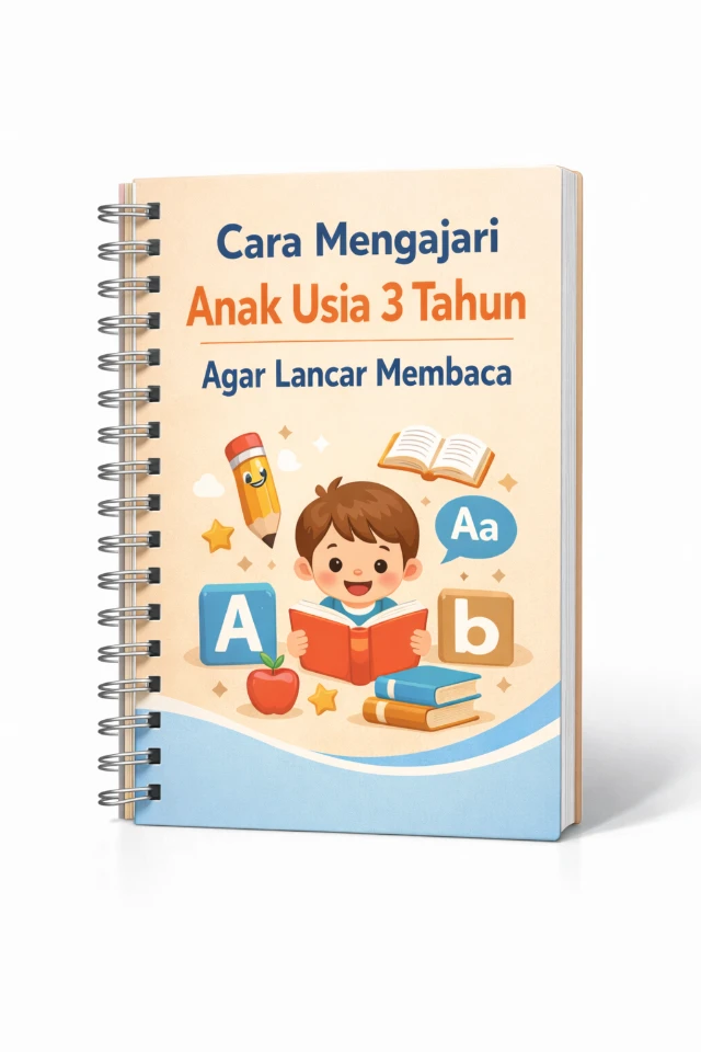 Cara Mengajari Anak Usia 3 Tahun Agar Lancar Membaca
