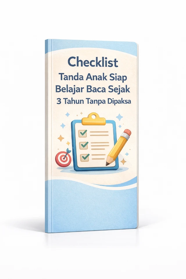 Checklist “Tanda Anak Siap Belajar Baca Sejak 3 Tahun”