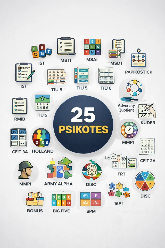 25 Alat Tes Psikologi Aplikasi Skoring Psikotes