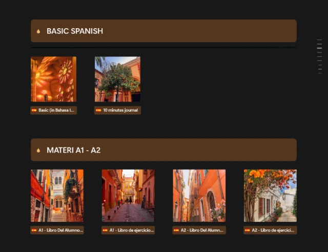 Spanish Study Planner