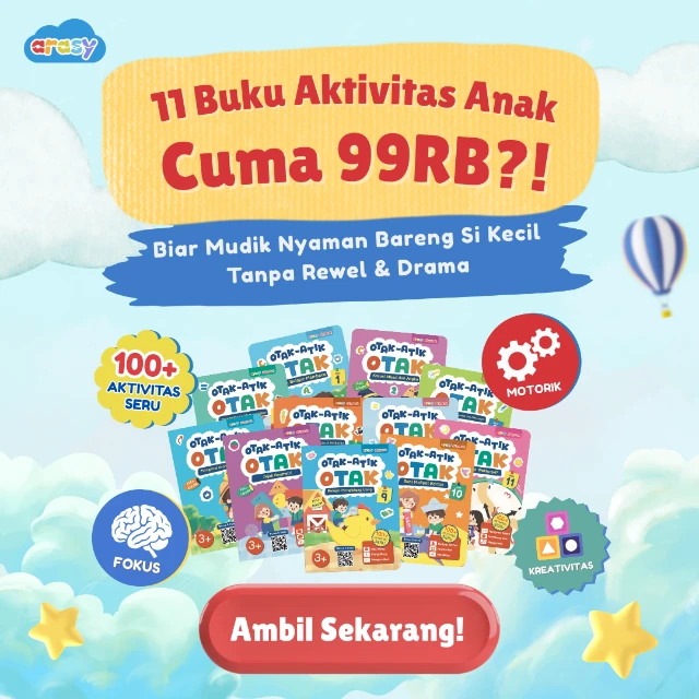 Buku Otak Atik Otak 1 Set (11 Buku) Buku Aktivitas anak