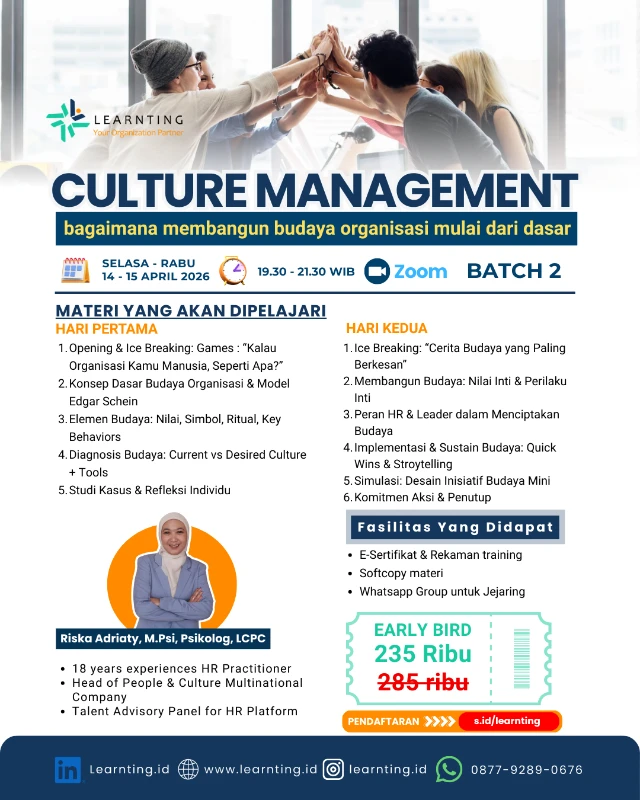 CULTURE MANAGEMENT BATCH 2