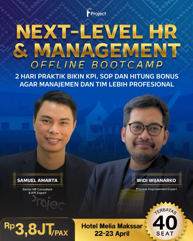 NEXT-LEVEL HR BOOTCAMP MAKASSAR 22-23 APRIL 2026