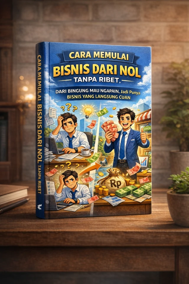 [EBOOK] Cara memulai Bisnis Dari Nol Tanpa Ribet