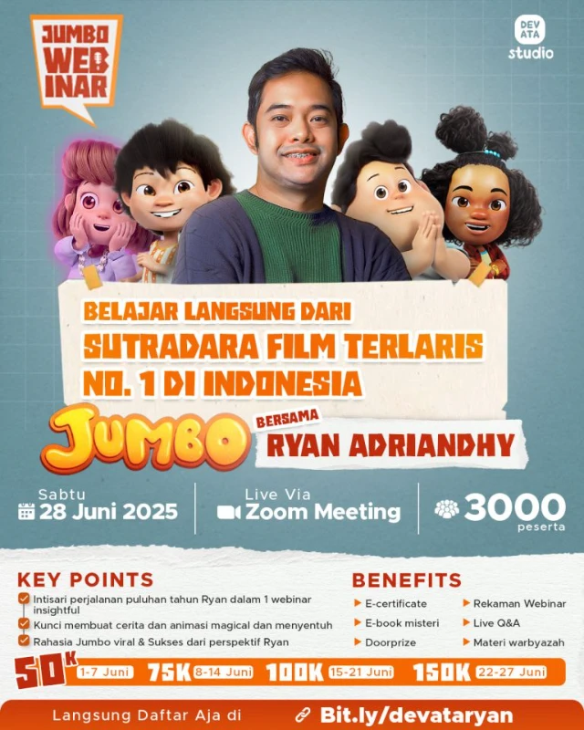 Rekaman Webinar & E-Book Ryan Adriandhy