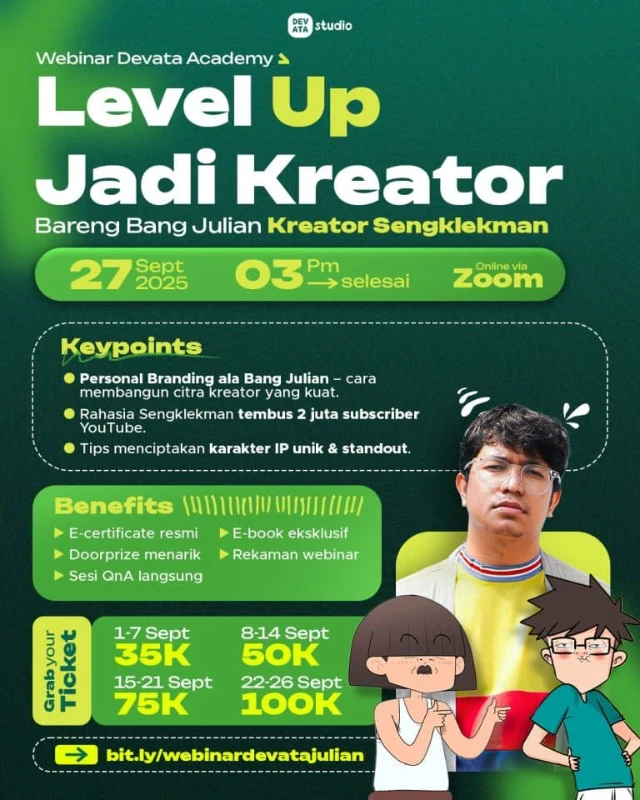 Rekaman Webinar Bang Juls