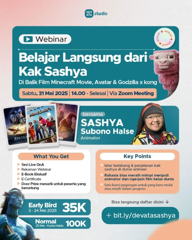 Rekaman Webinar & E-Book Sashya Subono