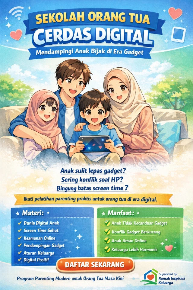 Sekolah Orang Tua Cerdas Digital