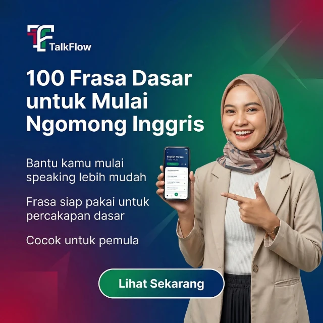 100 Frasa Dasar untuk Mulai Ngomong Inggris