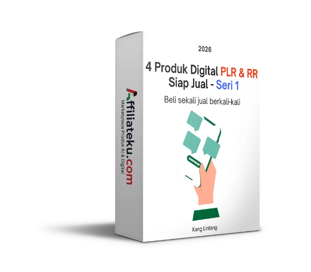 4 Produk Digital PLR & RR Siap Jual — Seri 1
