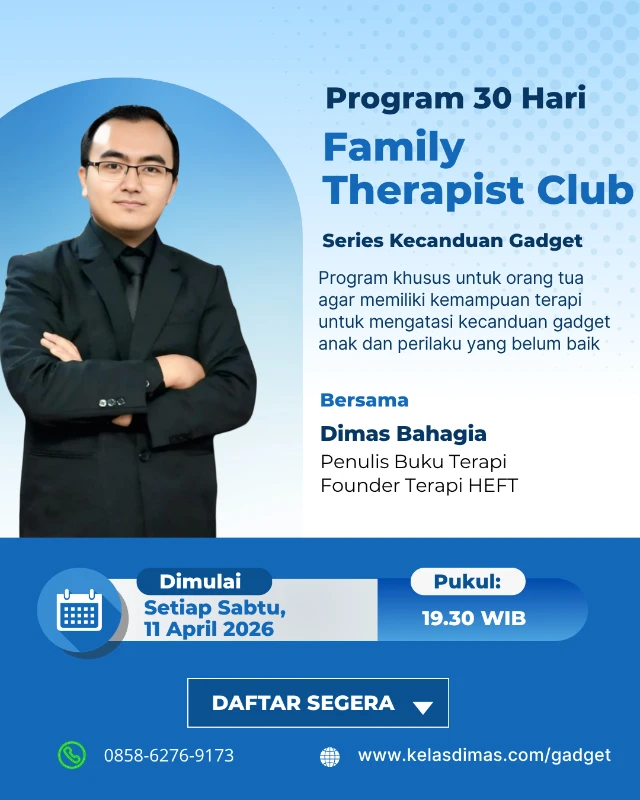 Terapi Kecanduan Gadget Family Therapist Club