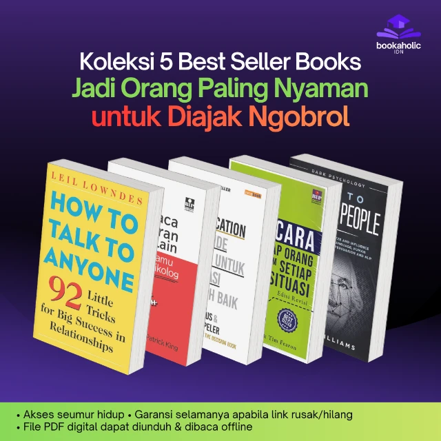 Cara Bikin Siapa Pun Nyaman Ngobrol Sama Kamu (5 pcs)