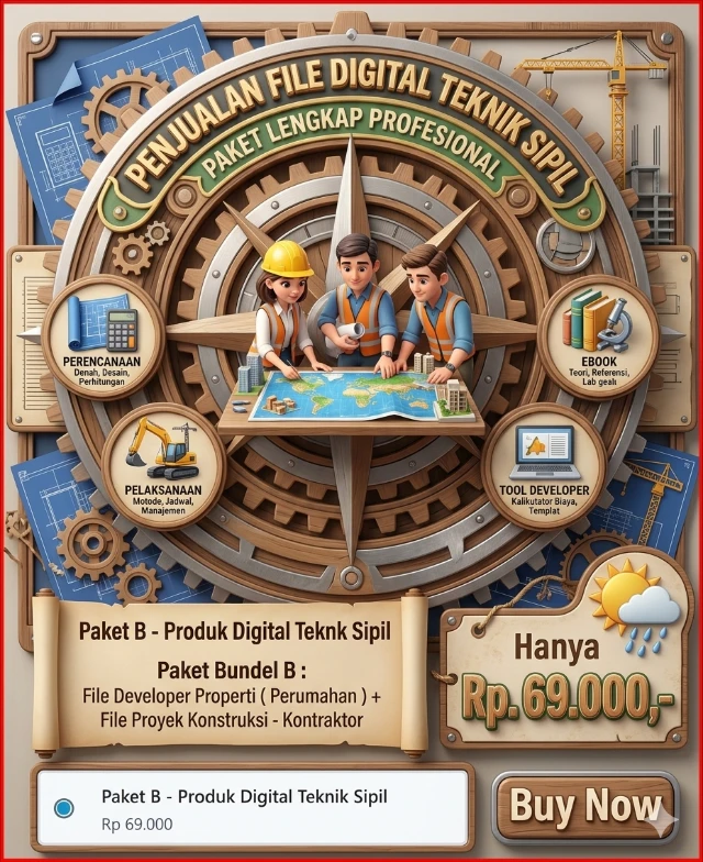 Paket B - Produk Digital Teknik Sipil