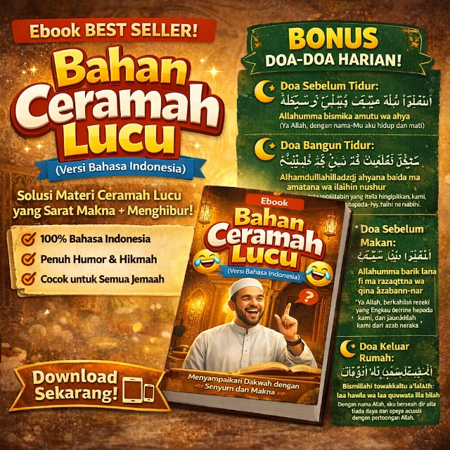 Ebook Bahan Ceramah Lucu Bahasa Indonesia