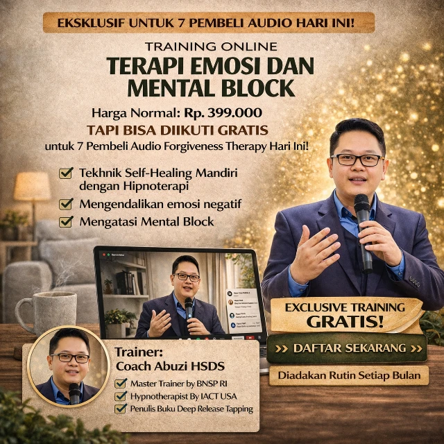 Bonus Training Online Terapi Emosi dan Mental Block