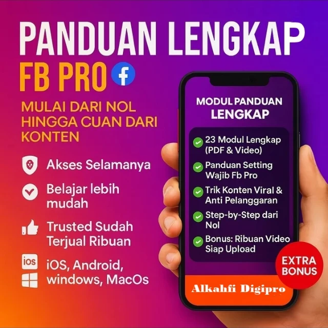 Panduan Cuan dari FB Pro