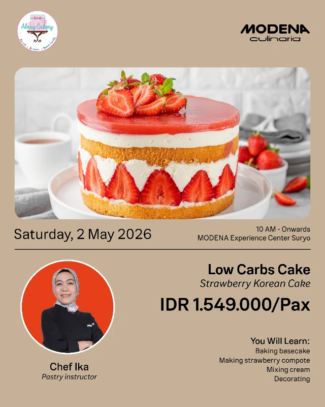 Strawberry Korean Cake