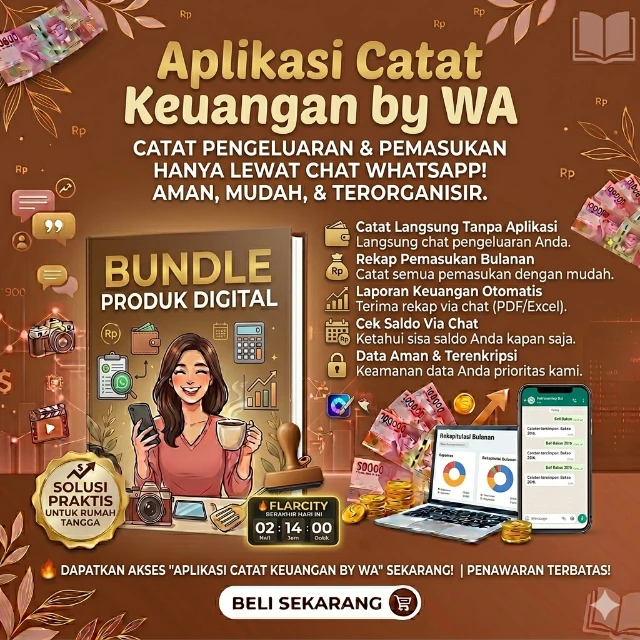 Aplikasi Catat Keuangan Anti-Ribet via WhatsApp