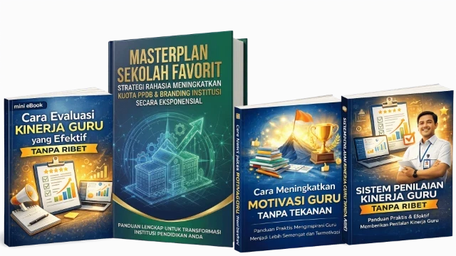 Ebook Masterplan Sekolah Favorit: Strategi Rahasia Meningkatkan Kuota PPDB & Branding Institusi Secara Eksponensial 
