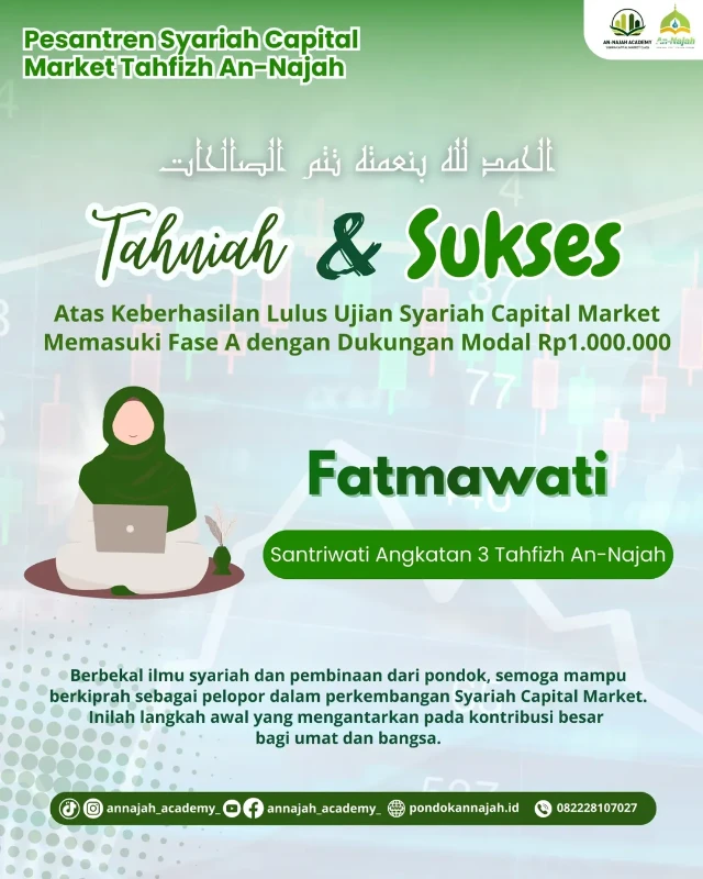 1775404341310-Selamat & Sukses 🎖️Alhamdulillah, selamat kepada Fatmawati (Santriwati Angkatan 3 Tahfizh An-N.webp