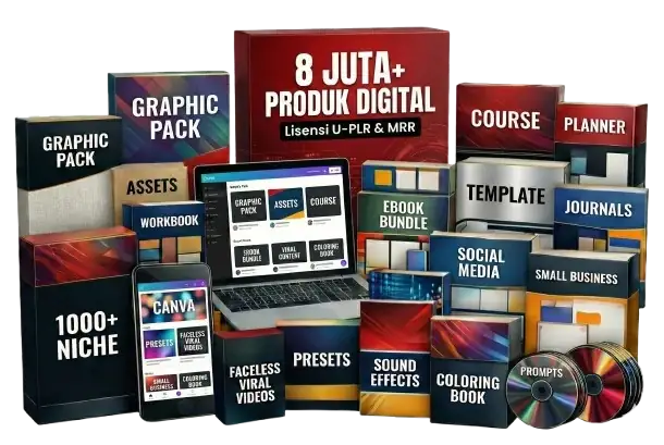 8 Juta+ Produk Digital