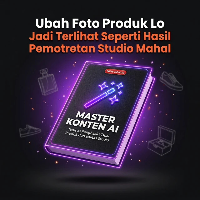 Master Konten AI — Tools Ubah Foto Produk Jadi Visual Studio