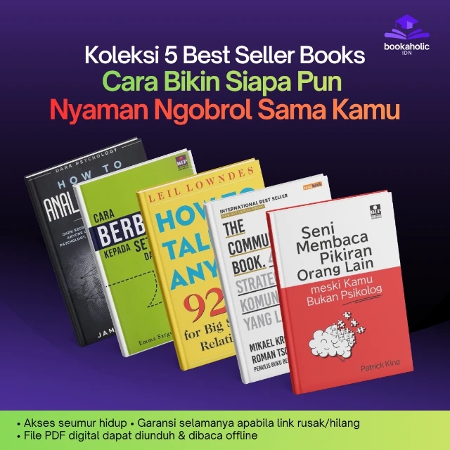 Add-on: Cara Bikin Siapa Pun Nyaman Ngobrol (5 pcs)