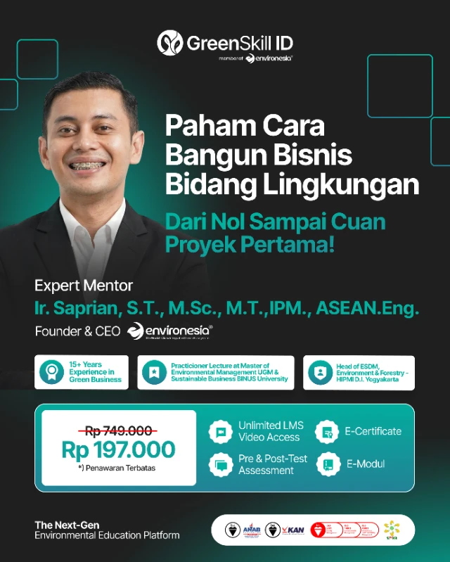 Green Business Master Class #1 - Melihat Peluang Bisnis dari Masalah Lingkungan