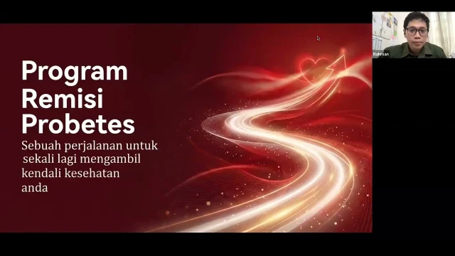 [ REKAMAN WEBINAR ] Menuju Remisi Diabetes Dalam 90 Hari