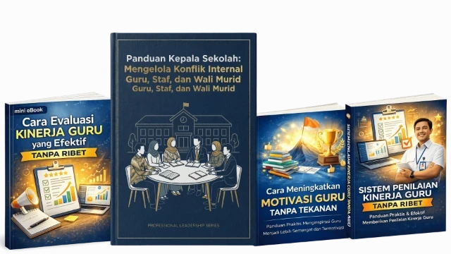 Ebook Panduan Kepala Sekolah Mengelola Konflik Internal Guru, Staf, dan Wali Murid