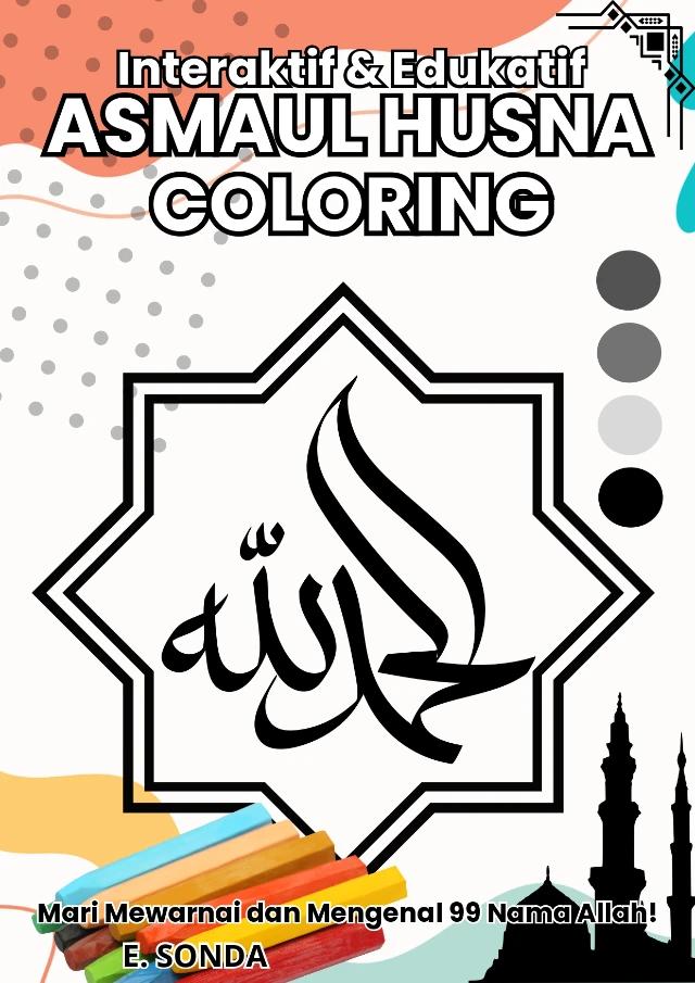Coloring Islami Asmaul Husna