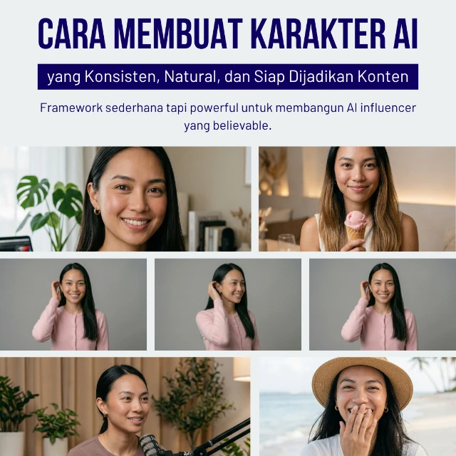Framework AI Influencer yang Konsisten