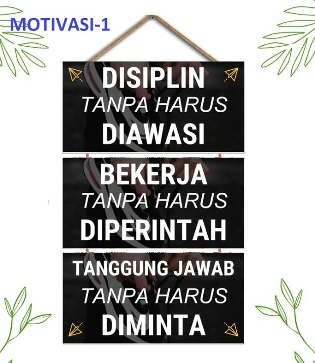 Hiasan Dinding MOTIVASI