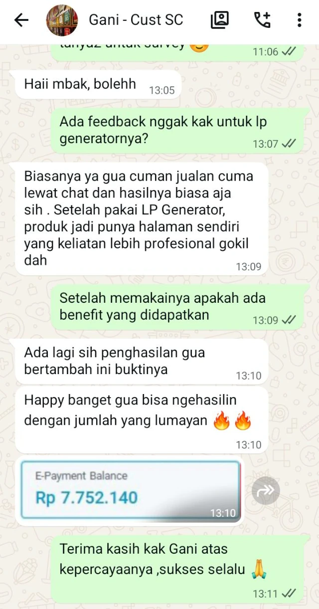 Testimoni Gani