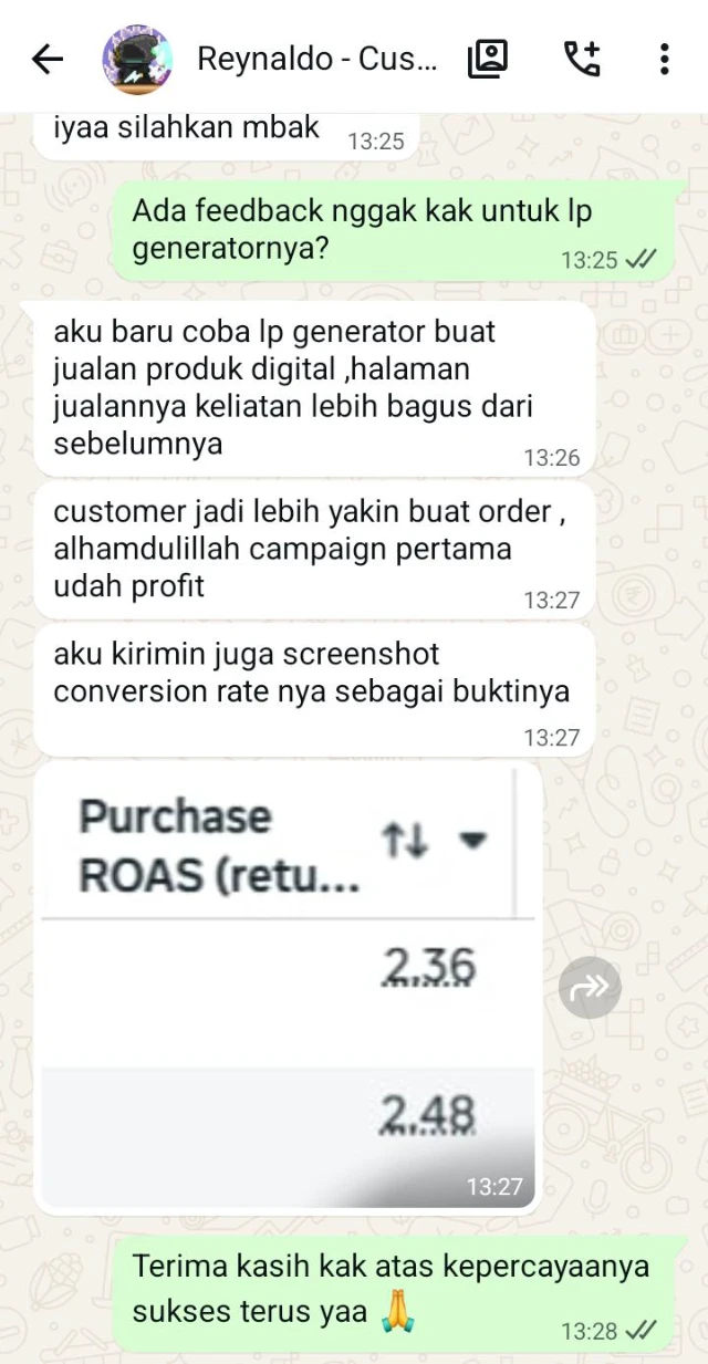 Testimoni Reynaldo