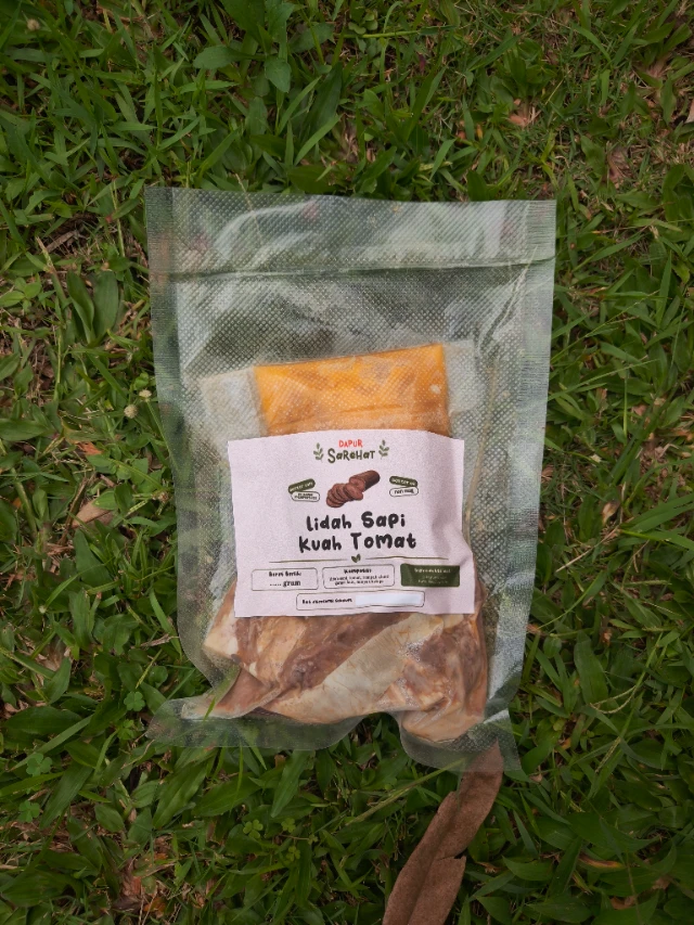 Lidah Sapi Kuah Tomat (200gr)