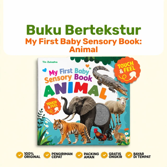 My First Baby Sensory Book Animal