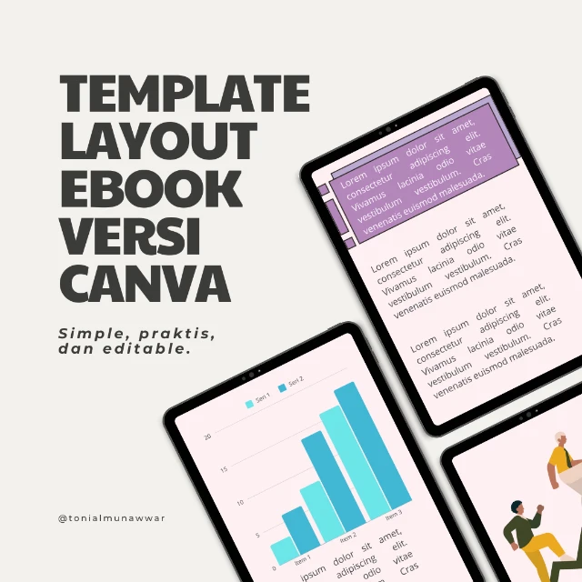 Template Layout Ebook Versi Canva