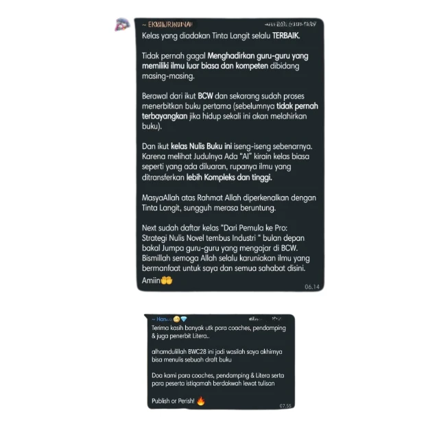 1775893459426-Testimoni Alumni bwc dengan bukunya yang sudah terbit.webp