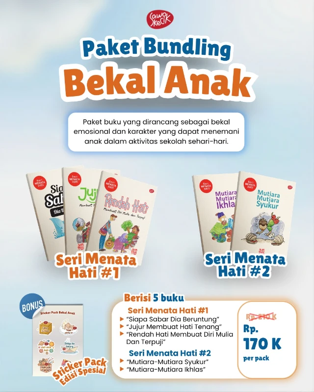 🔥Paket Bundling Bekal Anak (5 Buku) 