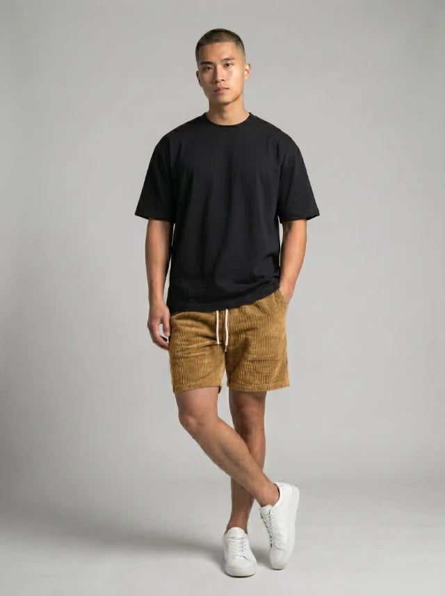 SET KAOS POLOS+CORDUROY PDK