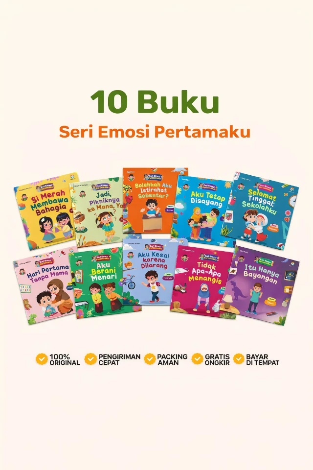 10 Buku Seri Emosi Pertamaku + GIFT SERIES