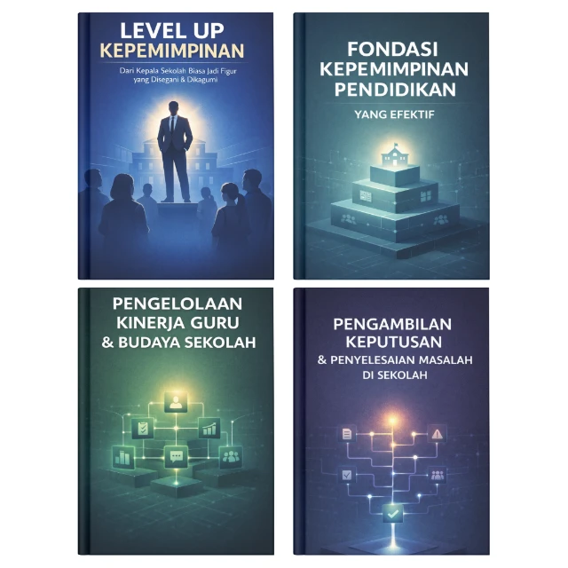 EBOOK LEVEL UP KEPEMIMPINAN DARI KEPALA SEKOLAH BIASA JADI FIGUR YANG DISEGANI & DIKAGUMI + 3 BONUS