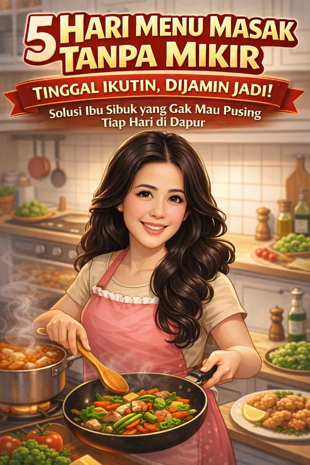 5 Hari Menu Masak Tanpa Mikir