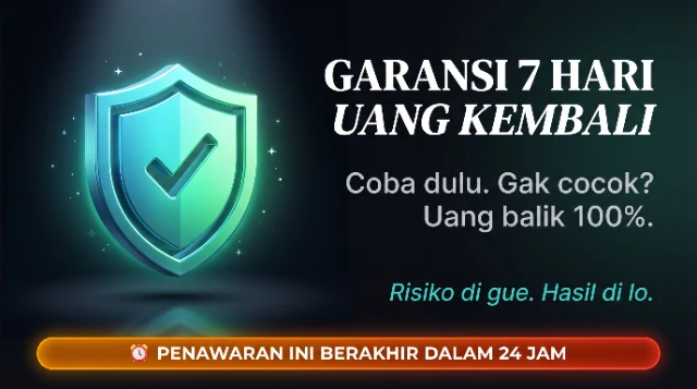 Garansi 7 Hari Uang Kembali
