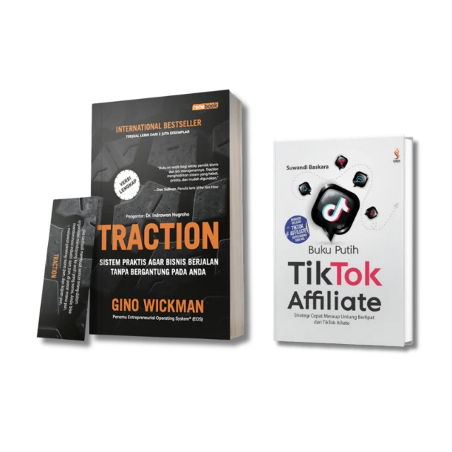 (Paket Hemat 2 Buku) Traction + Buku Putih Tiktok Affiliate