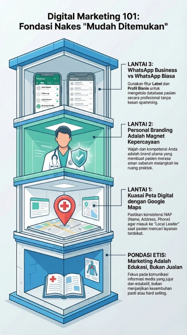 Digital Marketing 101 Nakes Mudah Ditemukan