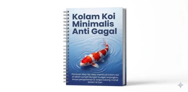 Kolam Koi Minimalis Anti Gagal