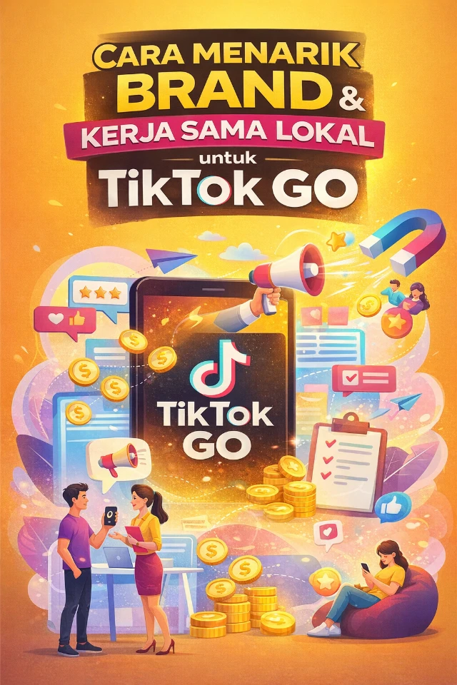 Cara Menarik Brand & Kerja Sama Lokal untuk TikTok GO